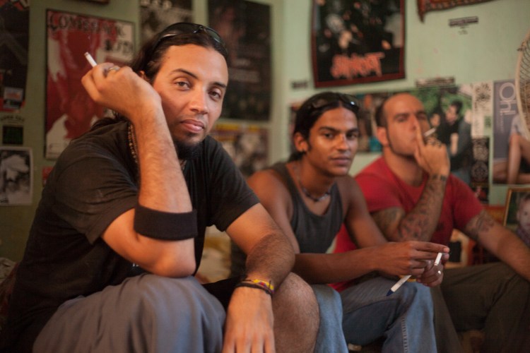 First day meeting Escape in 2007. Cayo Oeste, Havana
